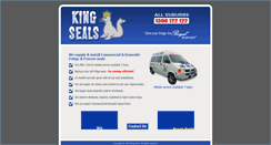 Desktop Screenshot of kingseals.com.au
